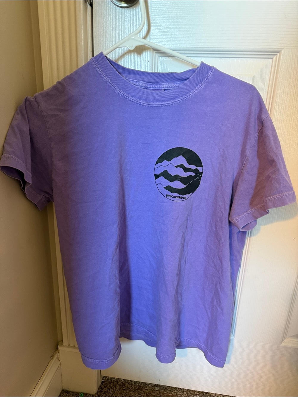 breckenridge Lavender Mountain Graphic Tee